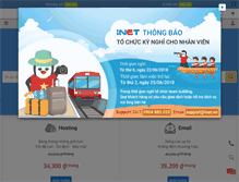Tablet Screenshot of inet.vn