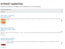 Tablet Screenshot of internetmarketing.inet.vn